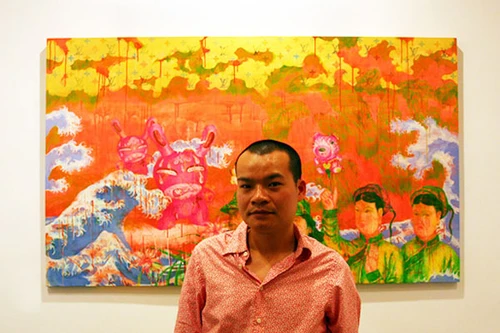 Di sản qua ngôn ngữ hội họa của Hà Mạnh Thắng