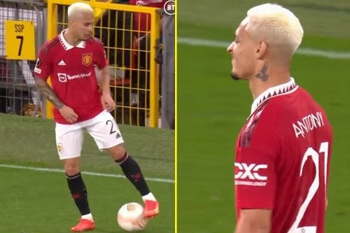 Xem Antony biểu diễn kỹ thuật như 'trò hề' trên sân