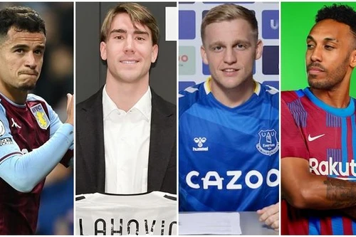 Top 20 vụ chuyển nhượng nổi bật nhất tháng 1-2022