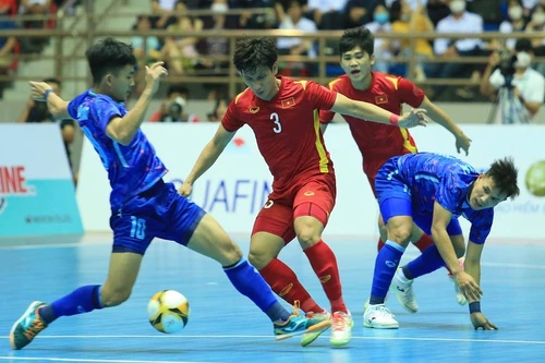 Futsal Việt Nam thua Thái Lan 0-2 trong trận tranh HCV