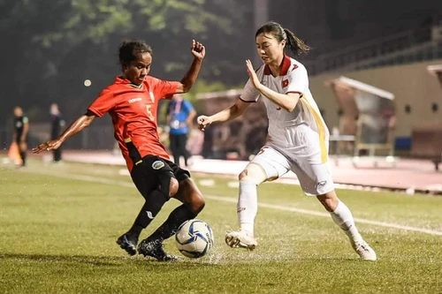 Vùi dập Timor Leste 6-0, tuyển nữ Việt Nam vào bán kết AFF Cup