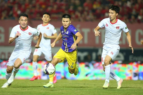 Đánh bại Hà Nội FC, Hải Phòng áp sát ngôi đầu bảng