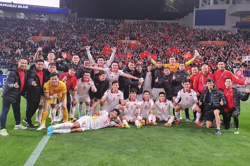 ĐT Việt Nam được thưởng lớn sau trận hòa Nhật Bản