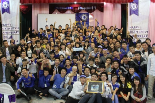Hội CĐV Chelsea tại Việt Nam tổ chức gala sinh nhật 15 tuổi