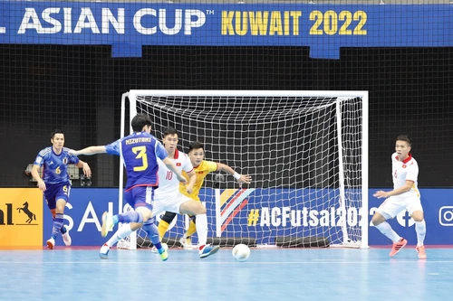 Thua Nhật Bản, tuyển Việt Nam vẫn vào tứ kết futsal châu Á 2022