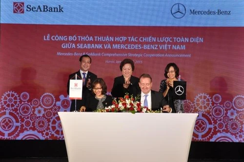 Mercedes – Benz và SeABank hợp tác chiến lược toàn diện