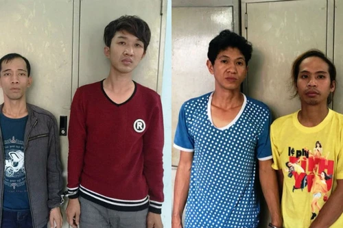 Băng trộm có 4 thành viên đồng tính nam sa lưới