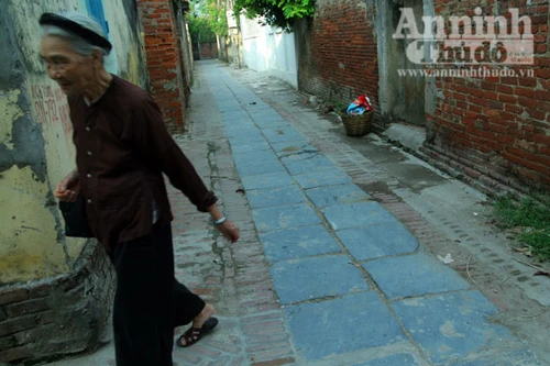 Vào làng Giầu xem con đường độc đáo bậc nhất Việt Nam