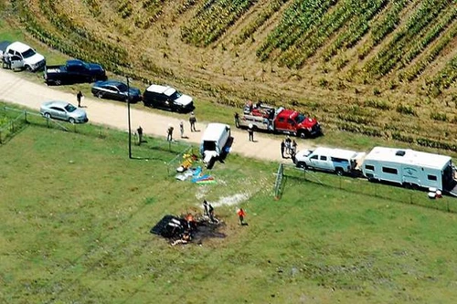 Rơi khinh khí cầu tại Mỹ làm 16 người thiệt mạng