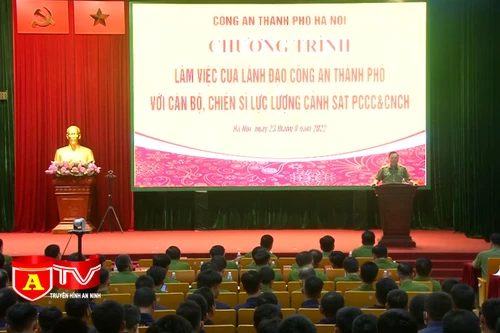 Huy động cả hệ thống chính trị tham gia công tác PCCC&CNCH trên địa bàn Thủ đô