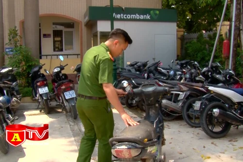 Triệt xóa ổ nhóm gây ra hơn chục vụ trộm cắp xe máy