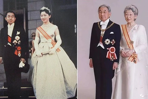 [ẢNH] Lãng mạn chuyện tình trên sân tennis giữa Thái thượng hoàng Akihito và Thái thượng Hoàng hậu Michiko