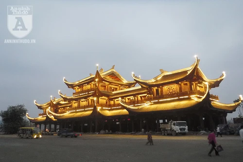 [Ảnh] Chùa Tam Chúc lung linh trước ngày khai mạc Đại lễ Phật đản Liên Hợp Quốc - Vesak 2019