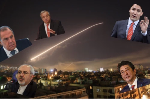 Phản ứng của quốc tế về việc Mỹ và đồng minh tấn công Syria