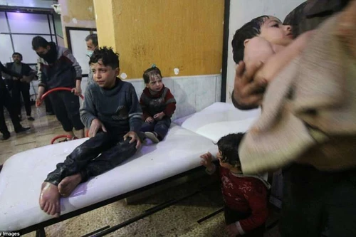 Thêm hình ảnh vụ cáo buộc sử dụng vũ khí hóa học ở Syria