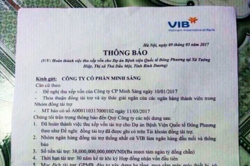 Bị giả mạo công văn 38.000 tỷ đồng, Ngân hàng VIB chính thức lên tiếng