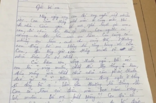 Bức thư vĩnh biệt đẫm nước mắt của cô gái mang giới tính "thứ 3"