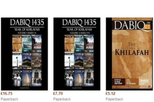 Hãng Amazon hủy bán tạp chí của… khủng bố IS