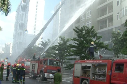 Các phương án cứu chữa khi xảy cháy nhà cao tầng