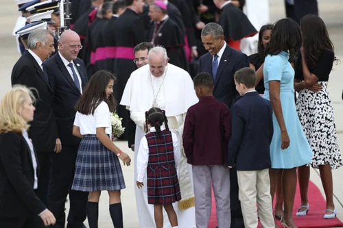 Giáo hoàng tới Mỹ với thông điệp hòa giải