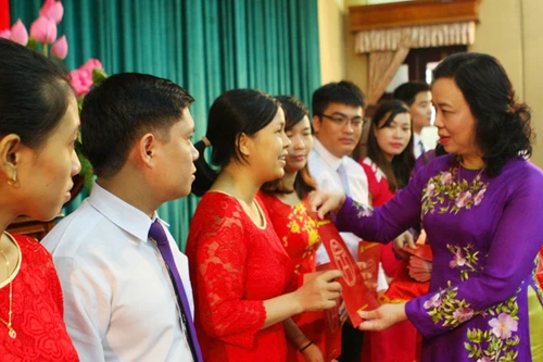 Phân công công tác 78 cán bộ nguồn tổ chức