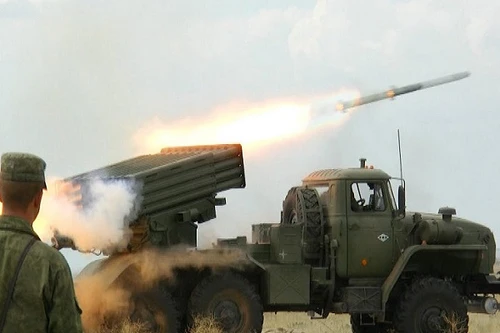 Nga diễn tập pháo binh quy mô lớn tại Crimea, nam Ossetia và Abkhazia