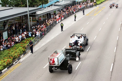 Thủ tướng Nguyễn Tấn Dũng dự lễ tang Ngài Lý Quang Diệu