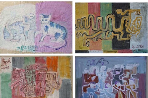 Danh họa Nguyễn Tư Nghiêm tái xuất