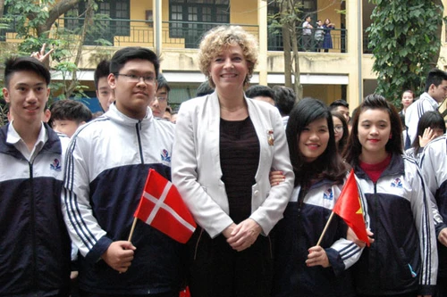 Bộ trưởng Giáo dục Đan Mạch tìm hiểu ngôi trường đặc biệt 