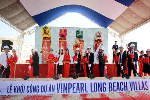 Vingroup khởi công Vinpearl Long Beach Villas