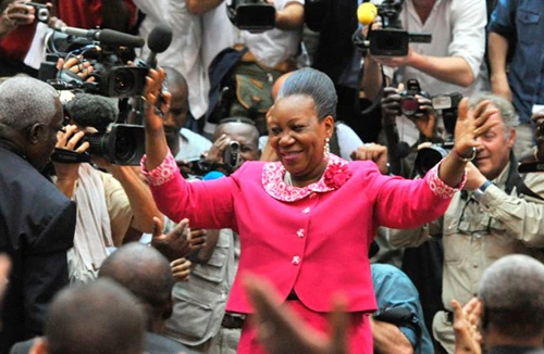 Trung Phi có nữ Tổng thống đầu tiên 