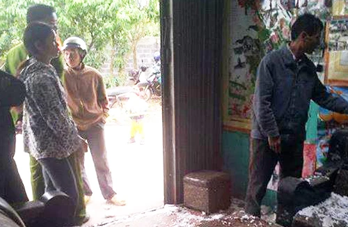 Con rể bị tình nghi “khủng bố” bố vợ bằng mìn tự chế