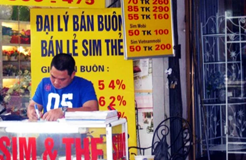 Quản chặt đăng ký thuê bao trả trước