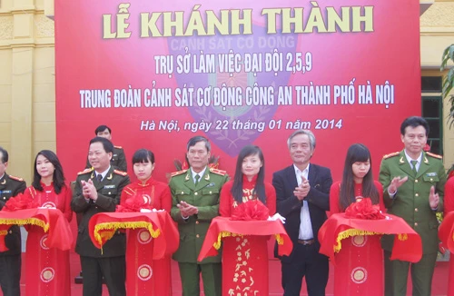 Khánh thành trụ sở 3 Đại đội thuộc Trung đoàn CSCĐ