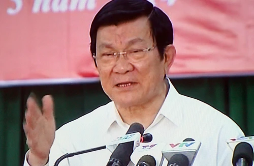 Chủ tịch nước Trương Tấn Sang: Càng khó, càng phải bình tĩnh, sáng suốt 