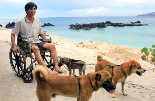 Ngư dân tật nguyền thành “ông vua cua dẹp”