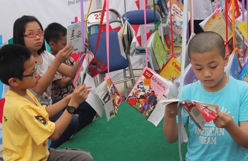 Hội chợ sách cho thiếu nhi dịp 1-6