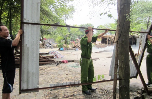 Xóa một điểm nóng về trật tự đô thị