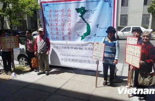 Người Việt ở Mỹ gửi thư yêu cầu Trung Quốc rút giàn khoan 