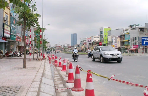 Khắc phục vỉa hè tuyến Ô Chợ Dừa - Hoàng Cầu: Người dân thấy hợp lý