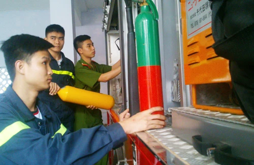 Thành lập Đội Chữa cháy chuyên nghiệp quận Bắc Từ Liêm