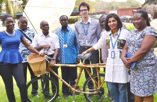 Độc đáo xe đạp tre 