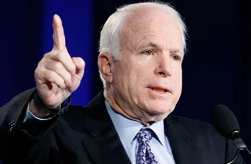 Thượng nghị sỹ Mỹ John McCain: Trung Quốc hung hăng và hiếu chiến