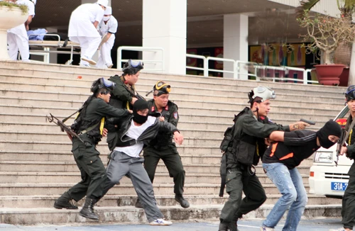 Công an Hà Nội tập huấn Luật Phòng, chống khủng bố