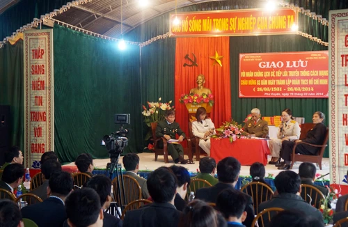 CAH Phú Xuyên: Giao lưu với nhân chứng lịch sử