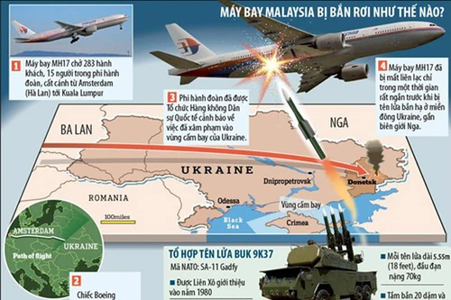 Malaysia quyết tâm điều tra nguyên nhân vụ tai nạn máy bay MH17