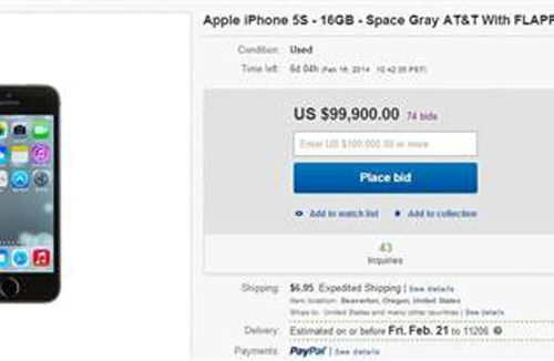 99.900USD cho iPhone cũ cài Flappy Bird