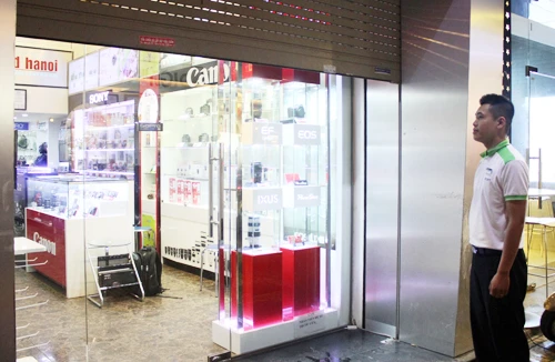 Cửa cuốn đẹp nhưng thiếu an toàn