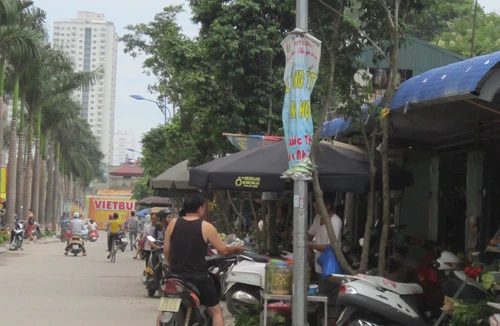 Xây ki-ốt trên đất mở đường để chống bán hàng rong!?