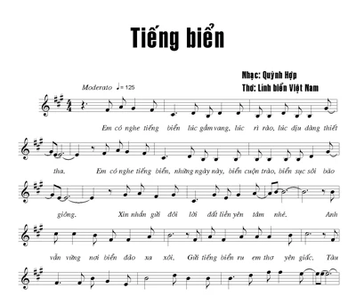 “Tiếng biển”